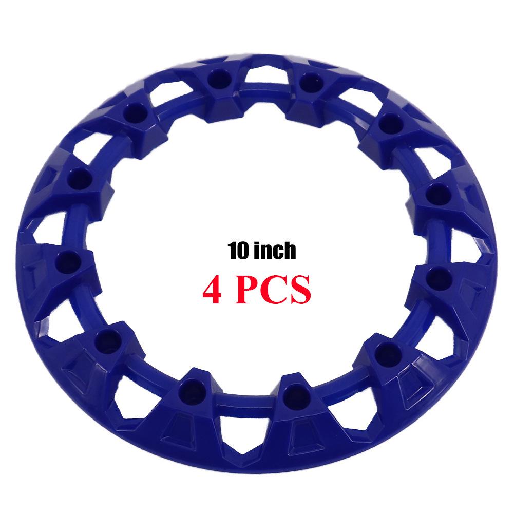 8-10 Inch Off-Road ATV/Beach Buggy Wheel Trim Cover - Colorful Decorative Tire Cap
