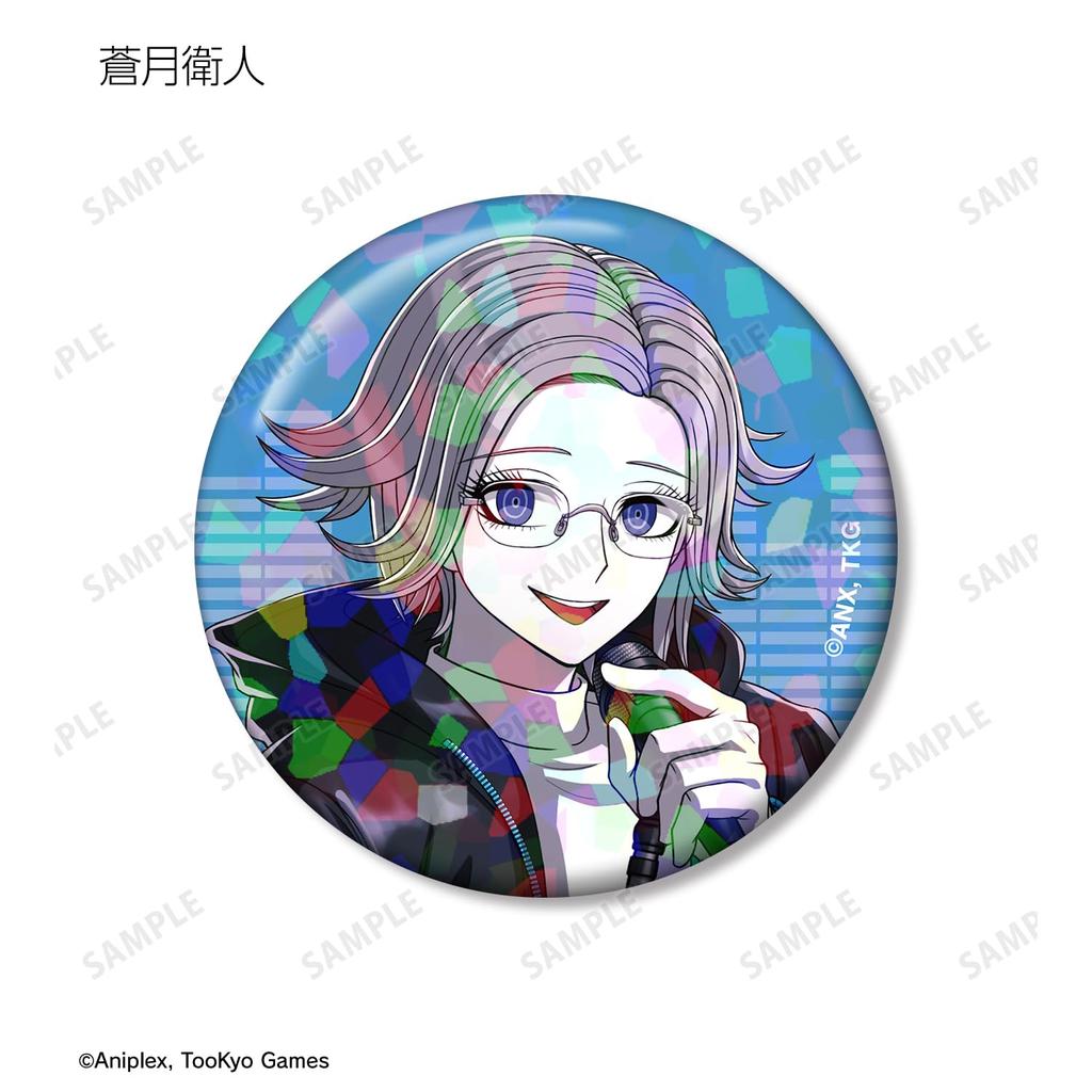 HUNDRED LINE Final Defense Academy Original Rock Band Trading Hologram Badges Box of 8 Ver.