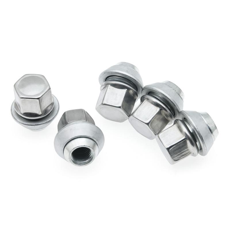 Car Wheel Nuts Alloy Steel Bolt Lug Stud Tyre for Ford Fiesta Mondeo C-Max Focus 19MM M12x1.5 Tire Bolt Screws SFN-12150033