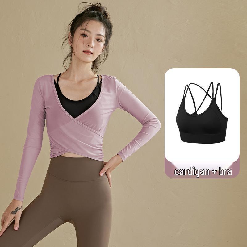 

Женский 2025 Высококлассный Осенне-Зимний Фитнес-Костюм с Длинным Рукавом M