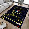 1pc Pacman Maze Adventure Carpet for Playroom Bedroom Living Room Sofa Home Decor,kids Game Area Rug Non-slip Floor Mat Y730143