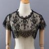 Elegant Black Fake Collar Lace Elegant Women Fake Half Shirt Detachable White False Collars Woman Neckwear Clothing Accessories