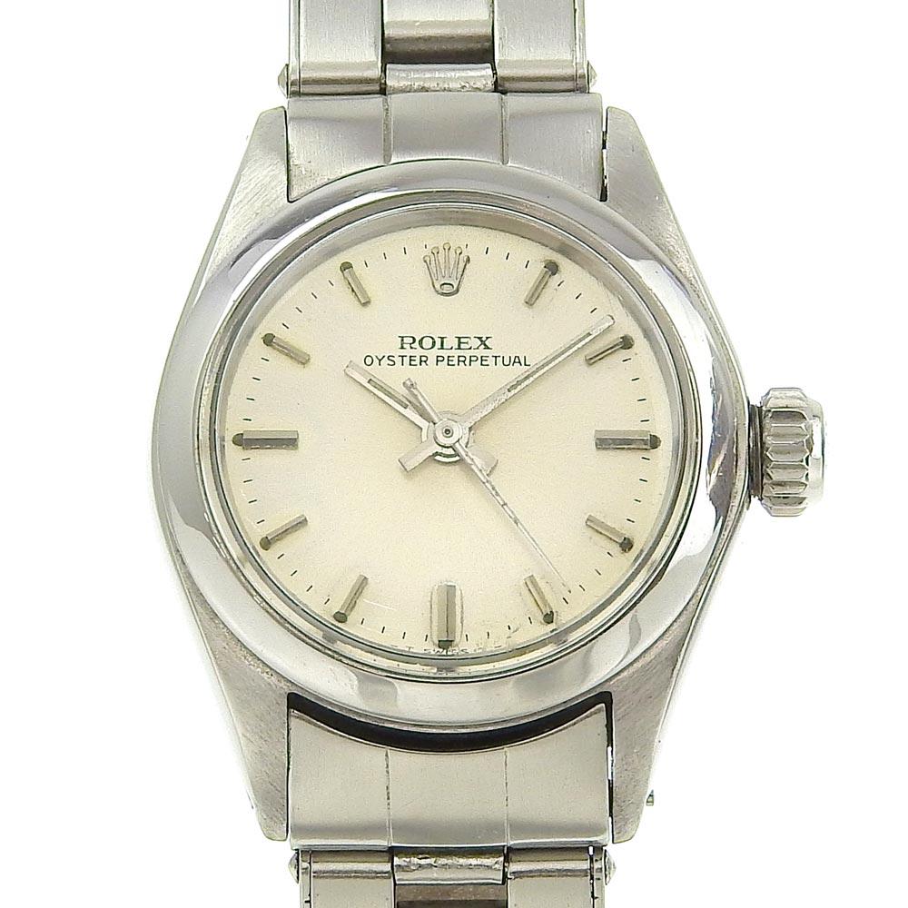 

ROLEX lady date Watches 6517 No. 7 SilverDial Stainless Steel Mechanical Automatic Women Used