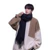 Boy's Color-Block Sweater: Trendy Loose-Fit Casual Pullover for Autumn/Winter