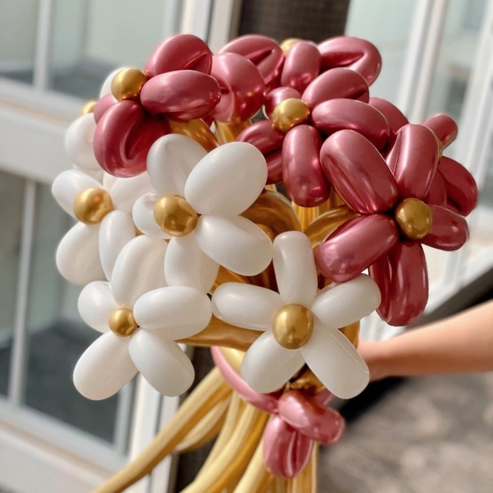 100Pcs Metallic Latex Balloons Glossy Metal Inflatable Balloon Decorations Party Decoration