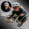 SCVCN Photochrome Radsportbrille Herren Sonnenbrille Outdoor Radfahren Rennrad Mountainbike Brille und Damen Freizeit Wandern Winddicht
