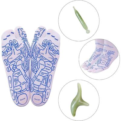Acupressure Reflexology Socks with Trigger Point Massage Tool, Reflexology Foot Massage Socks for Women and Men,Tools for Foot Pain Relief At Home