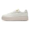 Anta Jelly Versatile Simple Non-Slip Wear-Resistant Lightweight Low-Top Skate Shoes Women sneaker Ivory-White 122538037-4