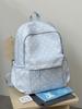 Schoolbag Korean Version Ins Storm Point Backpack Female Simple Small Fresh Cute Backpack Large Capacity Junior High School Student Schoolbag