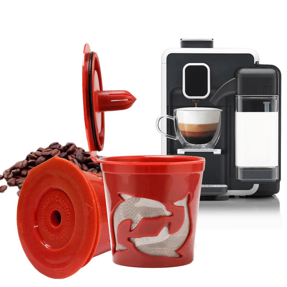 Coffee Capsule Filters Reusable Refillable Coffee Filter Maker Pod for KEURIG 2.0 Series Gusto Capsules Dolce Gusto Refill