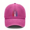 [Patriotic Baseball Cap] 250Th Anniversary Jet Formation Print Polyester Adjustable Hat Lightweight Curved Brim Casual Outdoor Sports - Dad Hat,