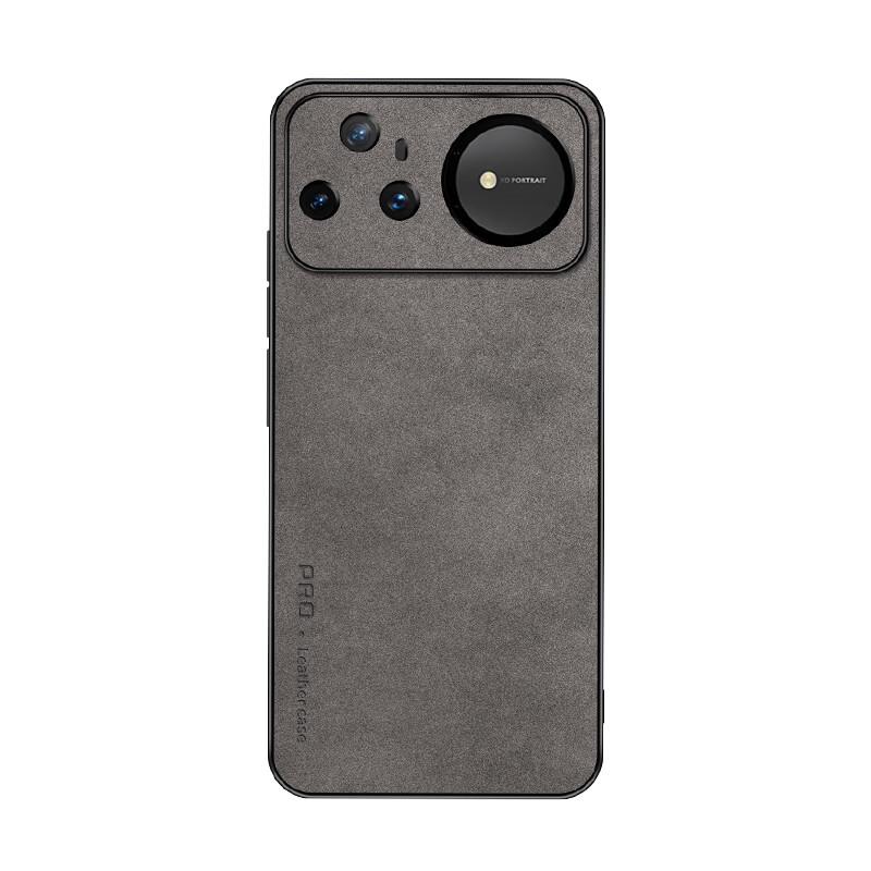 Huawei Nova15 Ultra Phone Case Protective Cover Shockproof Full Coverage Soft Silicone Leather Gray