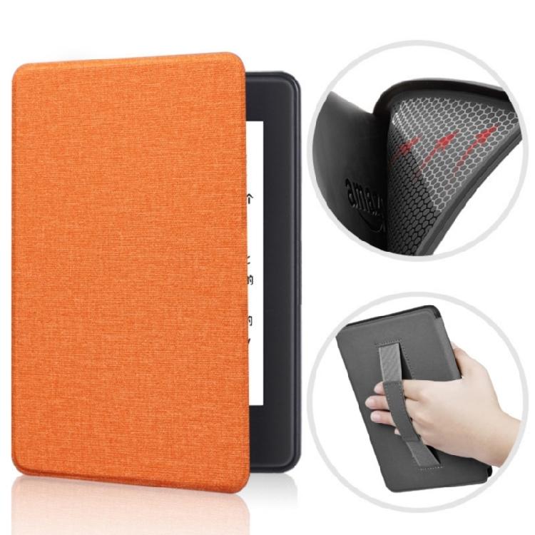 Color TPU Case Auto Sleep For Paper White 12th Gen 2024 7Inch With Fabric Texture And Easy Access
