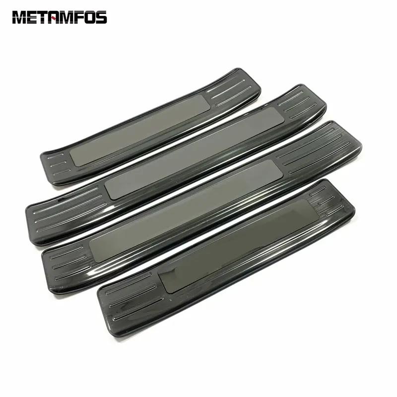 For Toyota Highlander Kluger Hybrid -  2024 Exterior Door Sill Scuff Plate Entry Guard Welcome Pedal Car Accessories