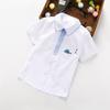 Trendy Boys' Summer Short-Sleeved Casual Shirt