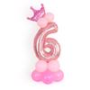 32 Inch 0-9 Number Foil Balloons Set Wedding Anniversary Balloon Baby Shower Birthday Balloons Party Supplies