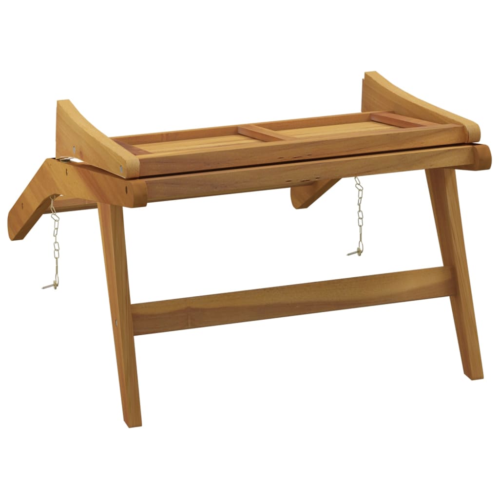 Vidaxl Garden Chair, Solid Teak Wood