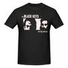 Unisex The Black Keys Vintage T Shirt Vintage Big Size Cotton Crewneck Custom Sleeve Anime Shirt