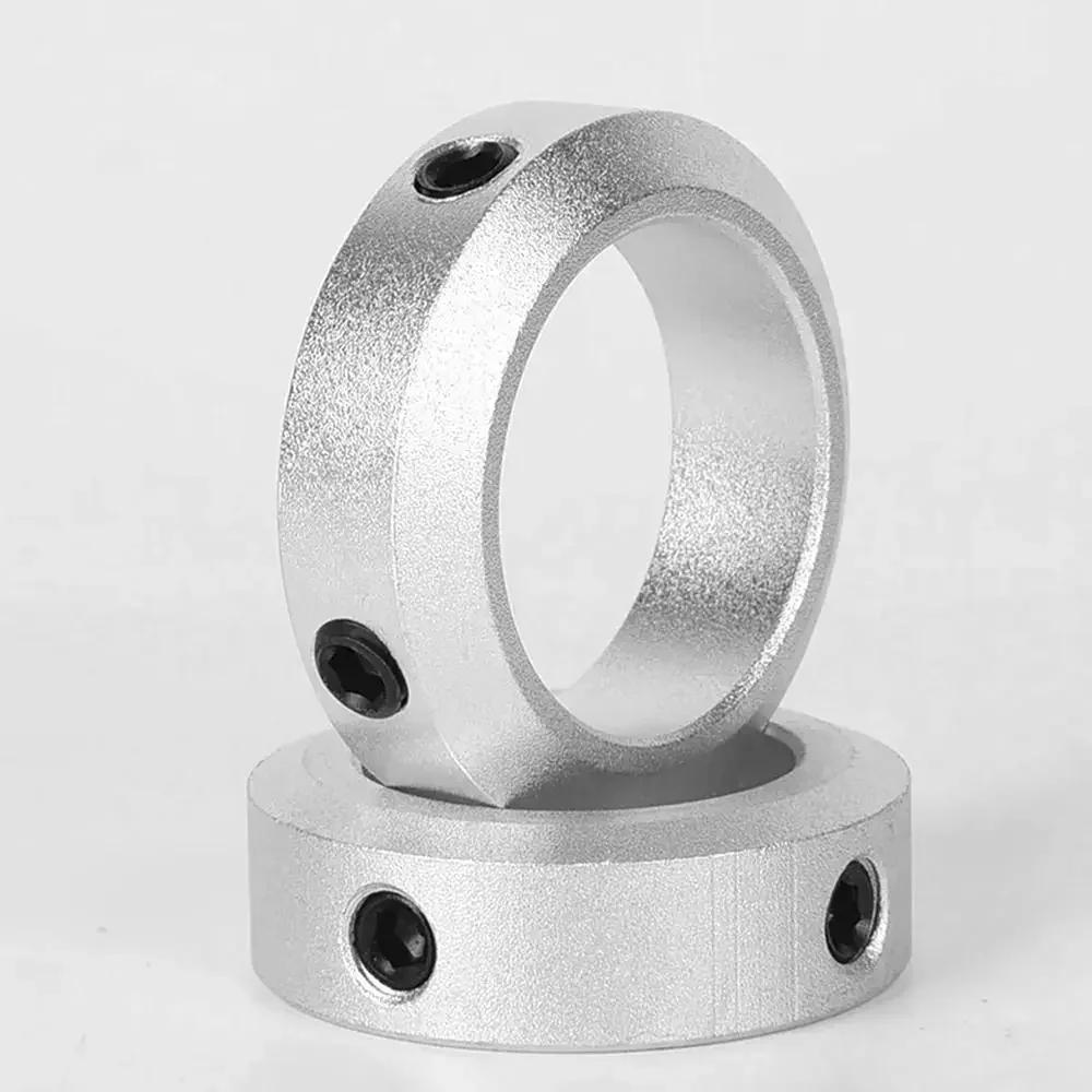 1Pcs 6-30mm Dia Fixed Locking Limit Ring Stop Screw Type Aluminum Alloy Shaft Collar Retaining Ring Retainer Locator Hardware