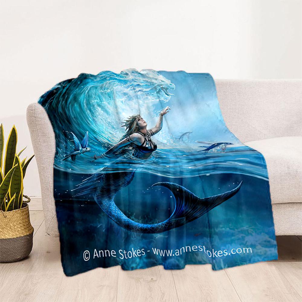 Gothic Style Blanket Comfortable Suitable for Picnics Sofa Seaside Four Seasons Universal Modern Style Best Holiday Gift for Friends Family