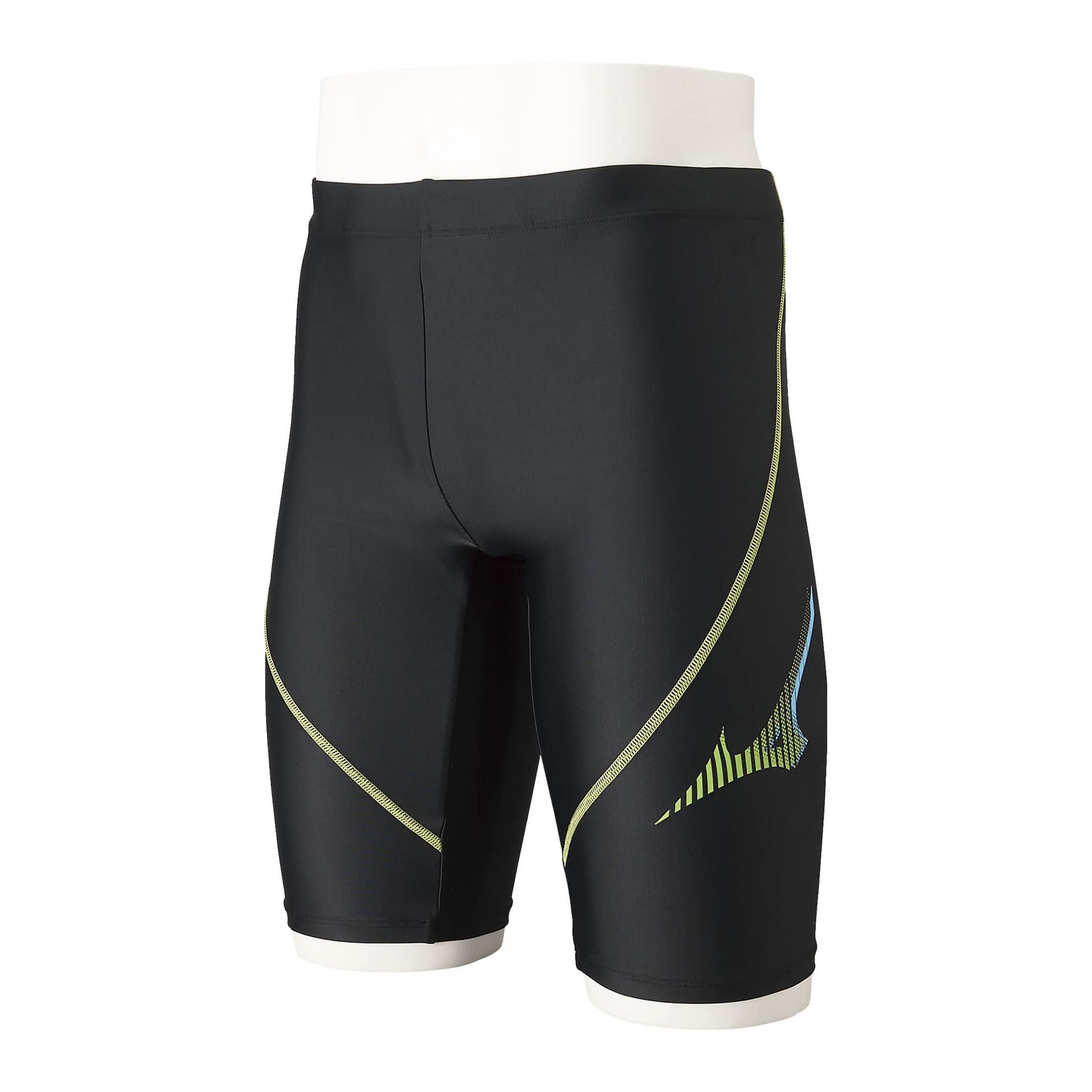 

MIZUNO Half Spats 3D N2JB1611 Black x Small Men s (26cm Inseam, Cups) 93 Lime, Size