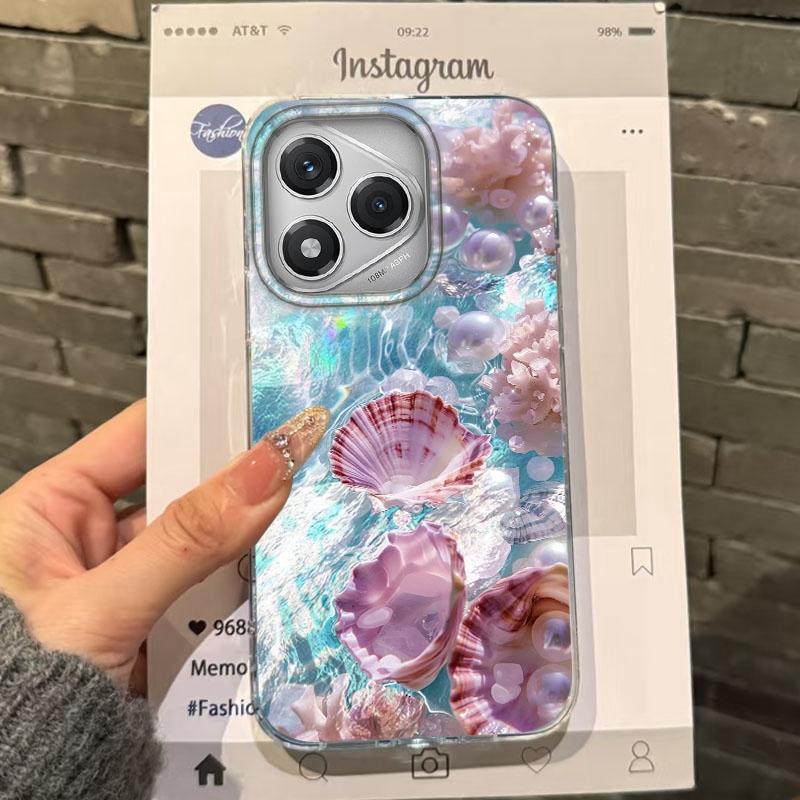 Summer Seashell Starfish Girls Phone Case For Honor 400 Pro X9c Magic7 Magic6 200 Lite Smart X9a X8a X8b X8c X7c X8 Fundas Cover