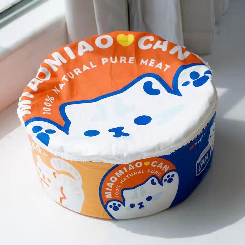 Pet Bed With Mat Removable Instant Noodle Pet House Kennel Super Large Warm Cushion Udon Cup Noodle Dog Cat Nest Beds