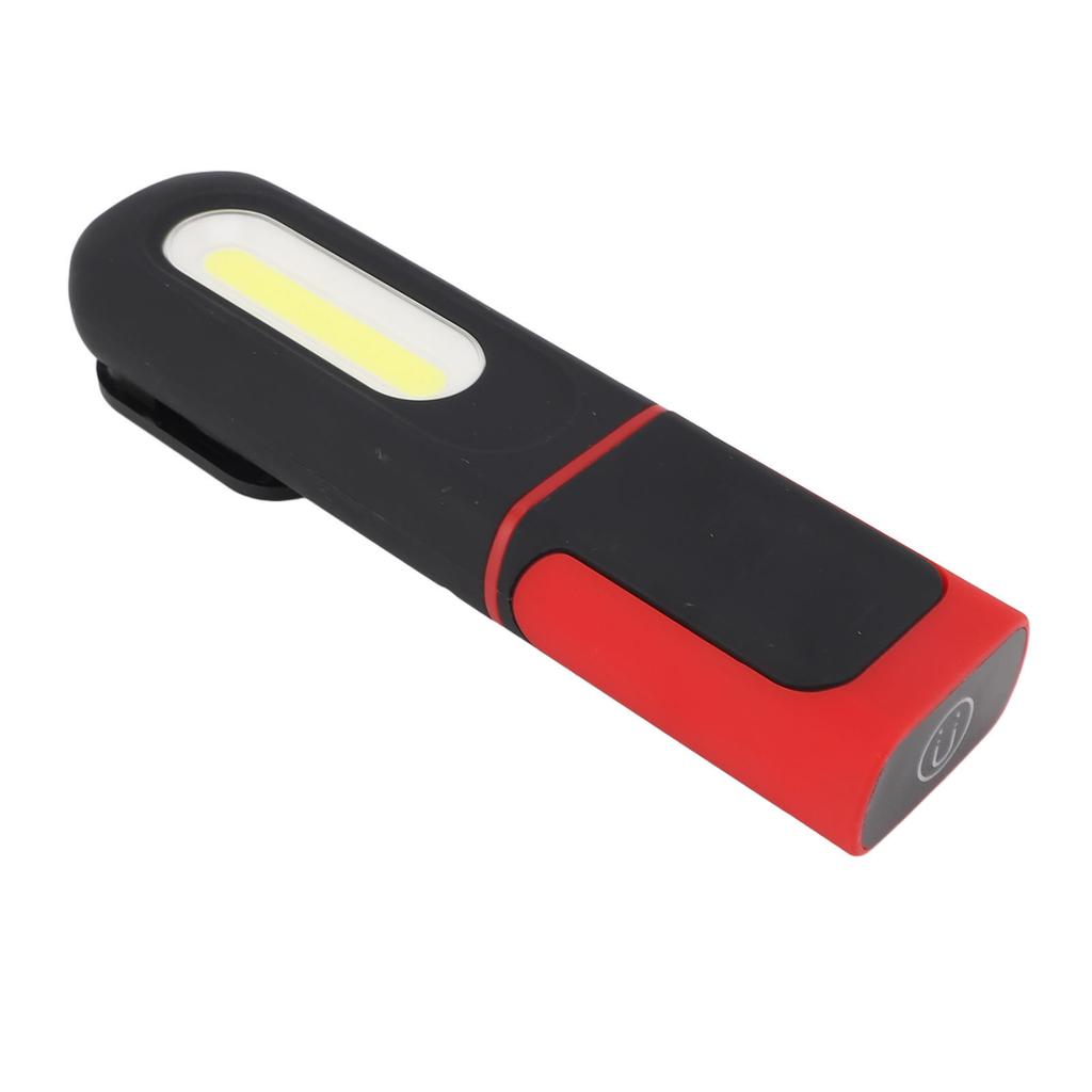 Magnetic Work Light Portable LED Rechargeable Work Light for Car Repair Household Blackout Emergency Black Red