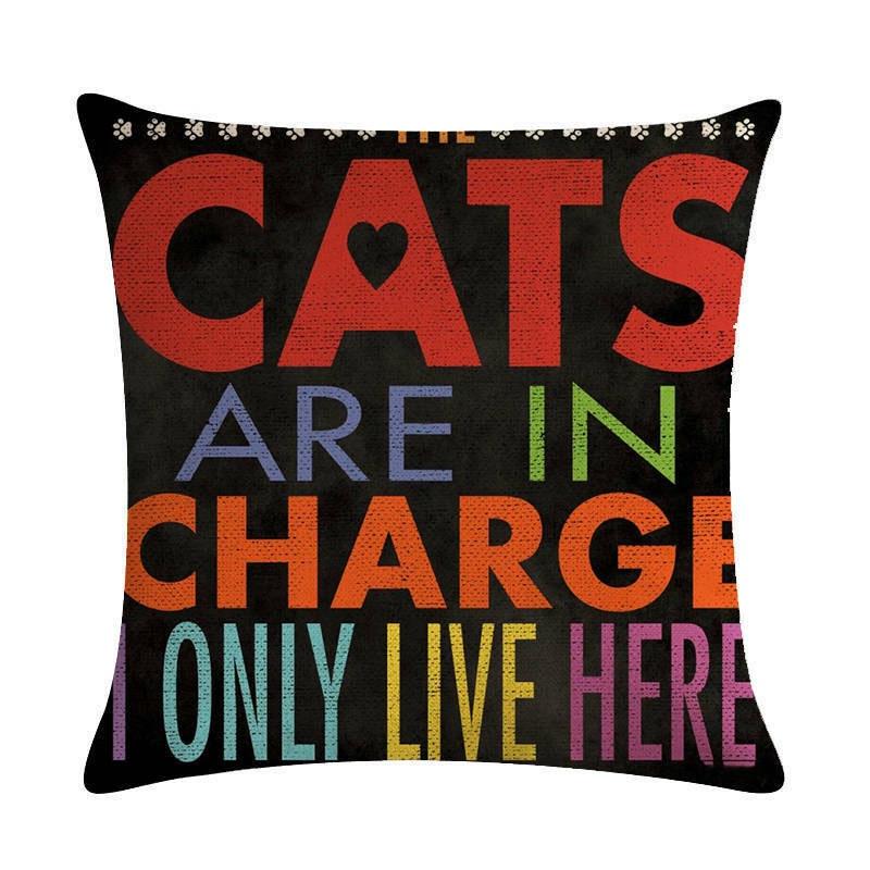 Versatile Cotton Linen Pillow Cover For Sofa Chair Car Seat Decoration