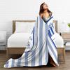 Retro Sardines Blanket Quality Warm Bedding Throws Winter Boy Girl Outdoor Street Trend Bedspread