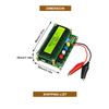LC-100A LC100A Capacitance Inductance Meter LC Meter 1pF-100mF 1uH-100H Inductor Test Clip Online Potentiometer Calibration