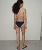 Tteolseutikeulleob Terry Bikini (Pink) - Bandeau Top