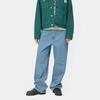 Carhartt WIP Solid Color Mid Waist Loose Straight Leg Jeans Women Jeans I031918-01-12