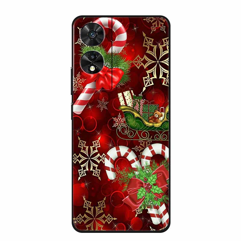 For TCL 505 Case Cartoon Pattern Black Silicone Luxury Phone Cases for TCL 505 Shockproof Soft Covers for TCL 505 TPU Funda Capa