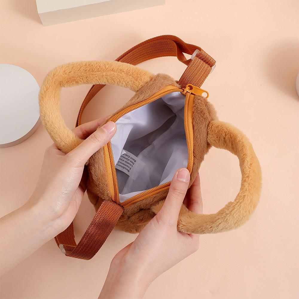 Kids Gift Cartoon Bag Capybara Cute Children's Handbag Anime Peripheral Products Crossbody Coin Bag for Girls