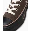 Converse All Star Lifted Size cm (R) Knee-High Sneakers, Brown/Black, 24.0