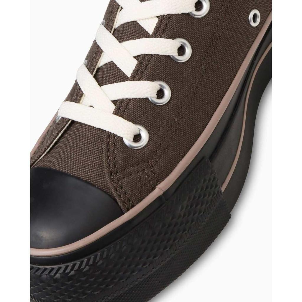 Converse All Star Lifted Size cm (R) Knee-High Sneakers, Brown/Black, 24.0