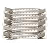 12PCS Stainless Steel Hair Clip Salon Hairdressing Duck Mouth Hairdresser Clips Hair Hairdressing Sectioning Clamp