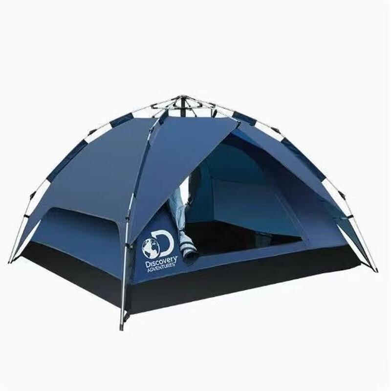 ZIYOUKE Automatic Quick-Open Double-Layer Camping Tent 3-4 Person
