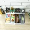 Cutie de depozitare stivuibilă pentru birou, Cutie de depozitare dreptunghiulară din plastic rezistentă la praf, Cutie de organizare pentru bucătărie și baie