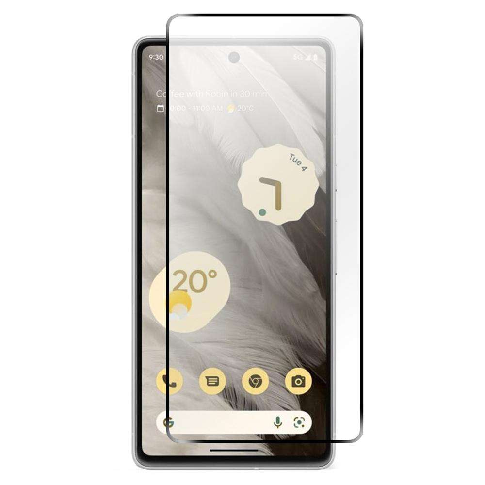 

RURIHAI High Aluminum-silicon Glass Film for Google Pixel 7 5G Secondary Hardening 0.26mm 9H 2.5D Screen Protector Type A