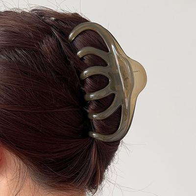 Women Hair Claw Large Size Hair Clip Plastic Gripper Style Back Head Hair Clamp Updos Styling Tool Hair Accessory