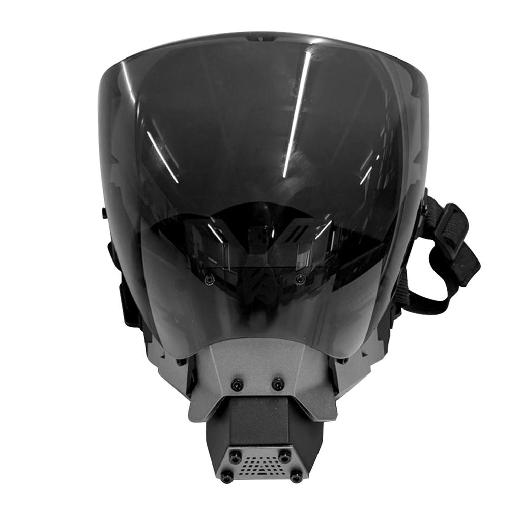 Máscara Deportiva Airsoft Paintball CS Wargame Transpirable Máscara de Comandante Lente Antivaho Doble Cara Extraíble Equipo de Protección