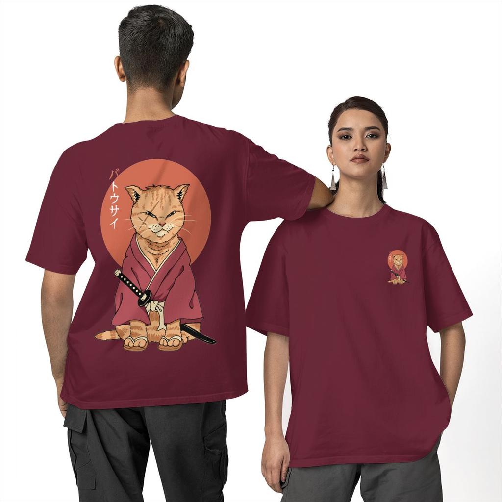 Mens T-Shirt Bushi Cat T Shirts Leisure japan Summer Tee Shirt Streetwear Design Cotton Tops Gift