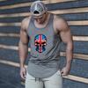 Muscleguys Men Fitness Muscle Mesh Quick Dry Tank Tops Gym Bodybuilding Workout Sleeveless Vests Summer Breathable Casual Slim Fit T-shirts