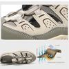 Mens Leather Beach Sandals Quick Dry Water Shoes Non Slip Summer Outdoor Walking Flip Flop Cool Casual Sandalias Man Beach Flats