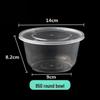Chuanghui Disposable Round Plastic Takeout Bowls with Lids