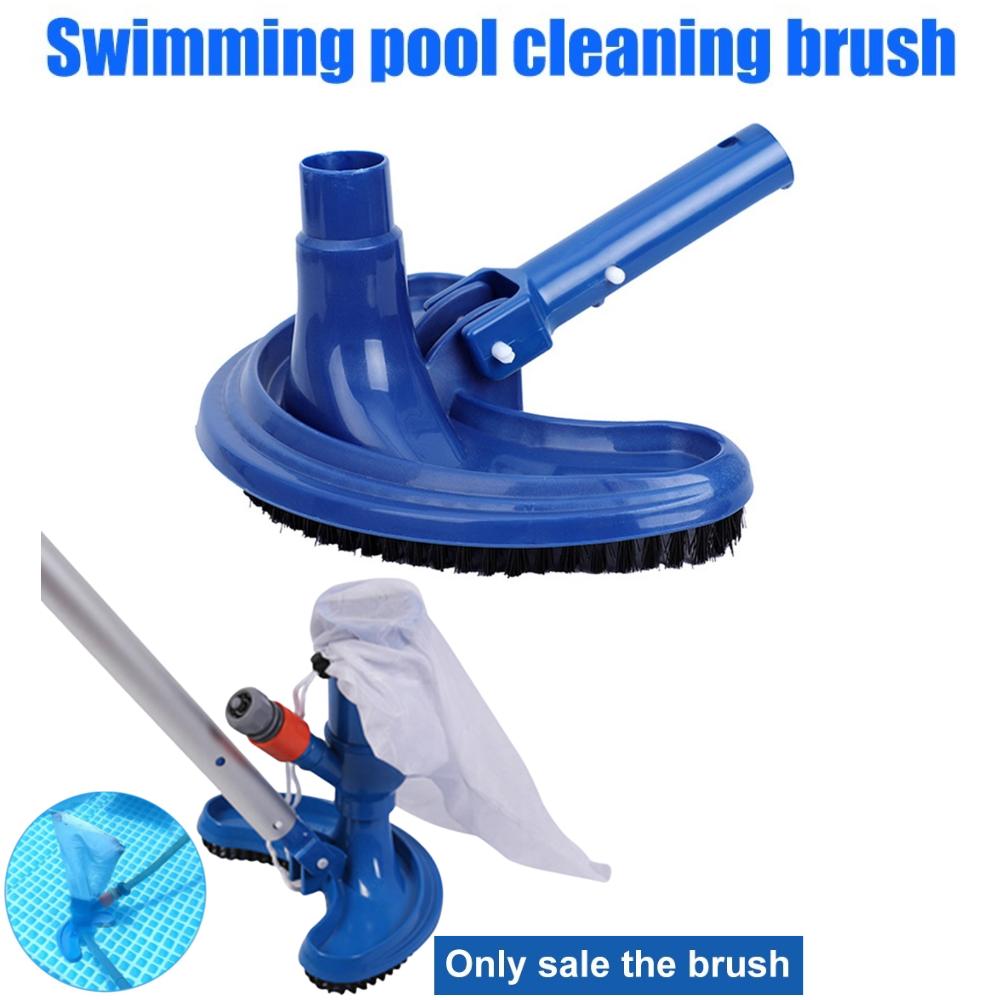 Simbassängdammsugare Sugmunstycke Dammdamm Fontän Spa Pool Rengöringsborste Pro Varmvattenkälla Fiskdammsrengörare