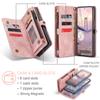 For Google Pixel 9 Pro XL Phone Cases CASEME 008 Leather Cover with Detachable Wallet and Strap
