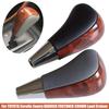 Automatic Gear Shift Knob Leather Shifter Lever Stick For Toyota Corolla Camry Yaris Rav4 For Lexus IS GS LS RX ES Models